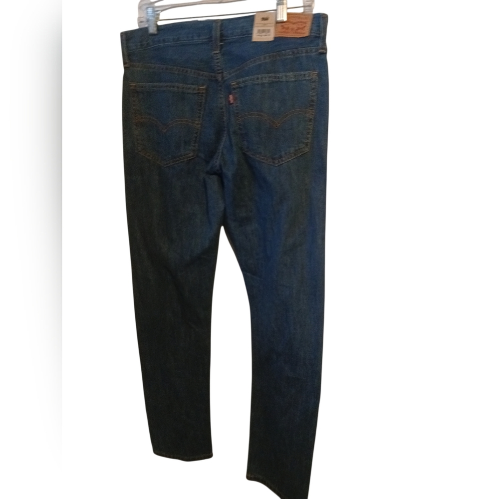 Levis Middy Straights Blue Jeans 29x30 - Picture 4 of 4